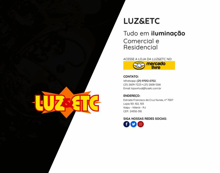 Luzetc.com.br thumbnail