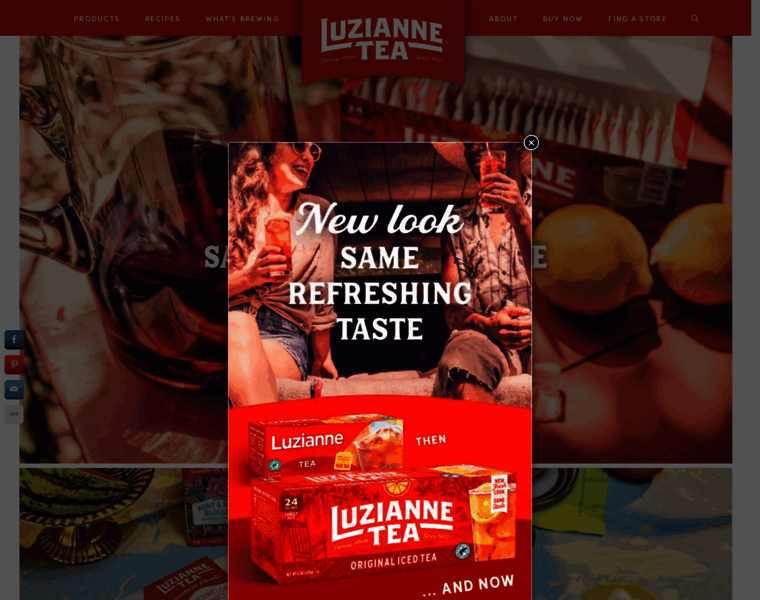 Luzianne.com thumbnail