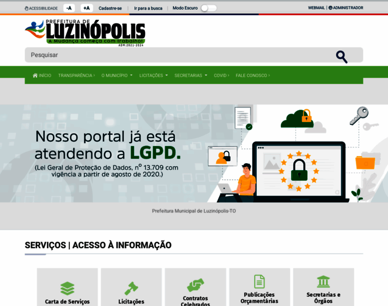 Luzinopolis.to.gov.br thumbnail