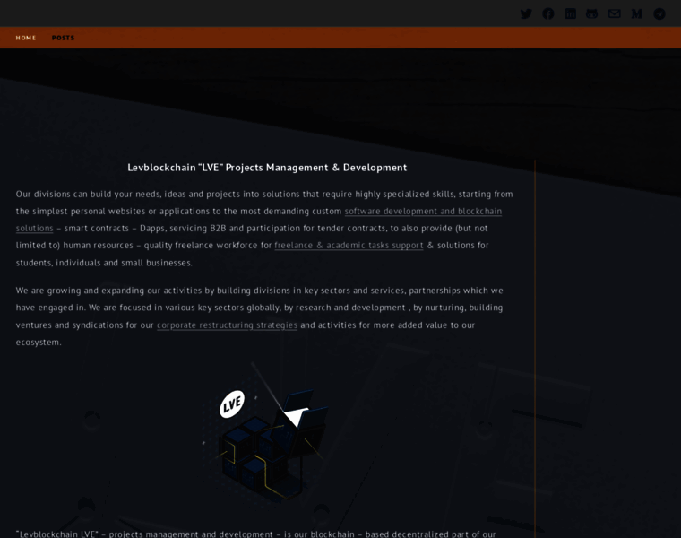 Lveblockchain.org thumbnail