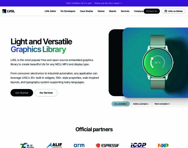 Lvgl.io thumbnail Lvgl.io thumbnail