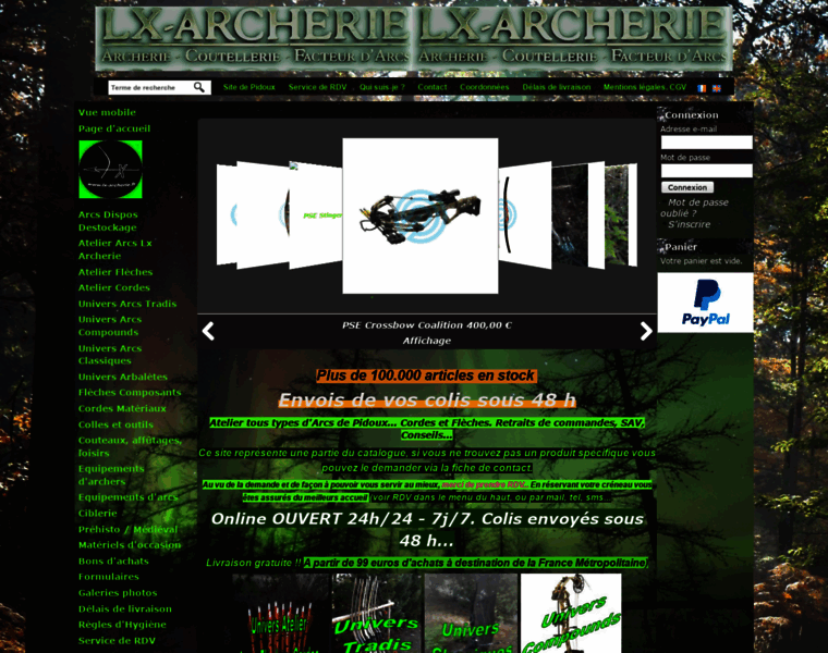 Lx-archerie.fr thumbnail
