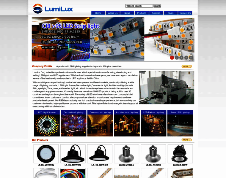 Lx-light.com thumbnail