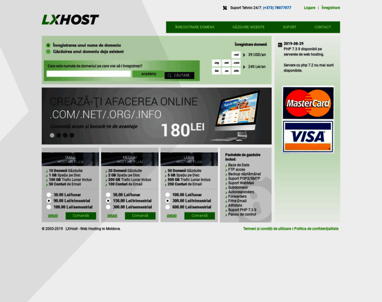 Lxhost.net thumbnail