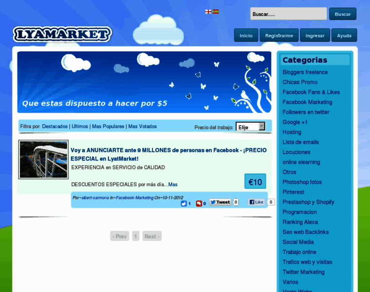 Lyamarket.com thumbnail