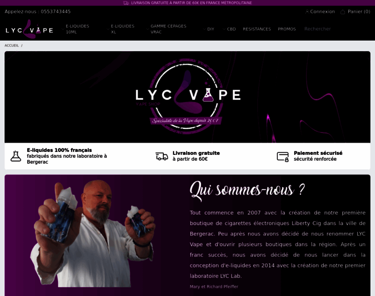 Lyc-vape.fr thumbnail