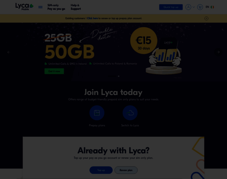 Lycamobile.ie thumbnail