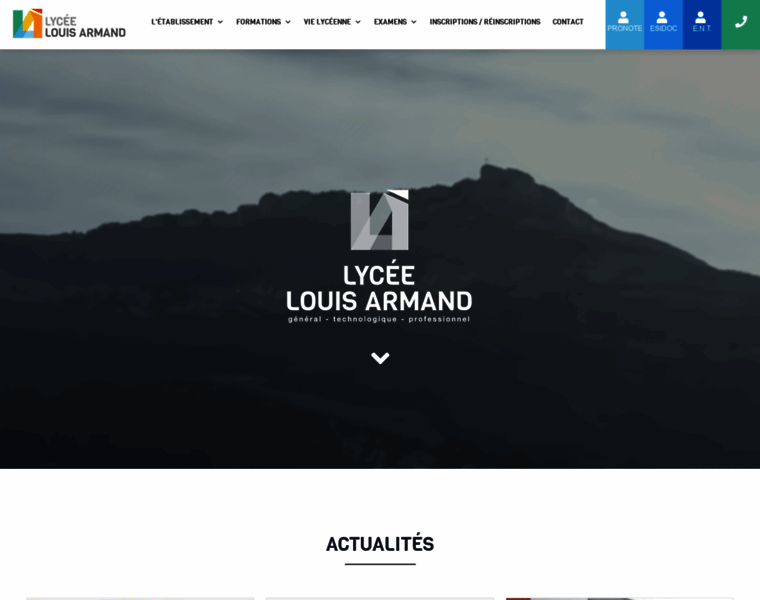 Lycee-louis-armand.com thumbnail