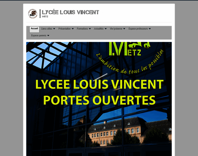 Lycee-louis-vincent.fr thumbnail