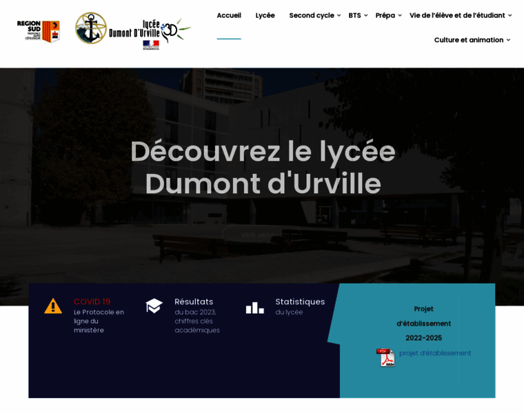 Lyceedumontdurville.fr thumbnail