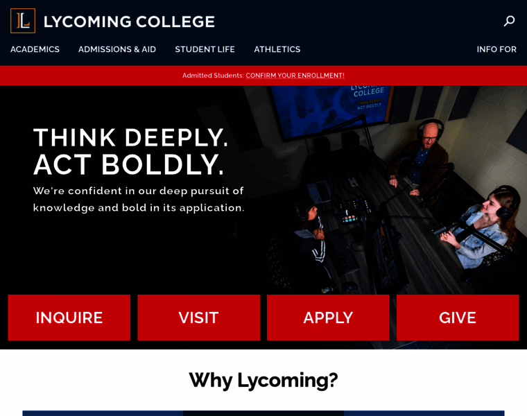 Lycoming.edu thumbnail
