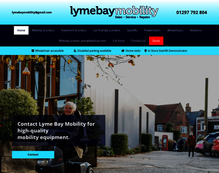 Lymebaymobility.co.uk thumbnail