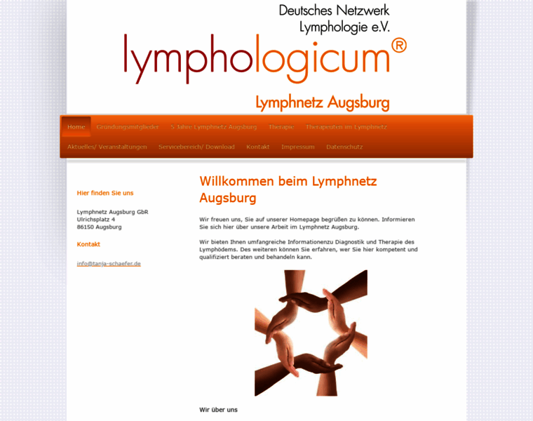 Lymphnetz-augsburg.de thumbnail