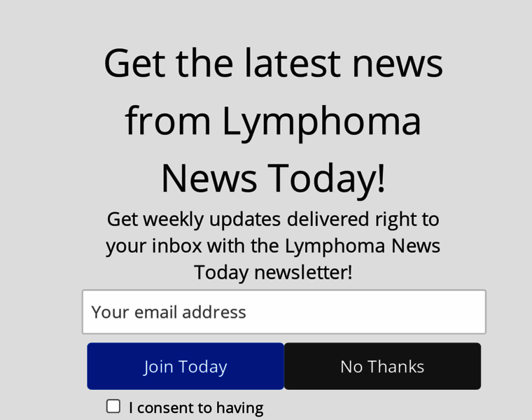 Lymphomanewstoday.com thumbnail
