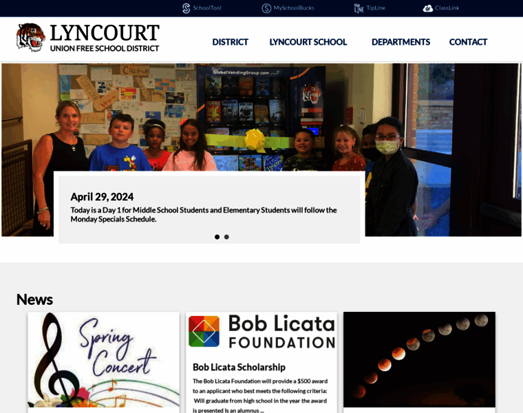 Lyncourtschool.org thumbnail