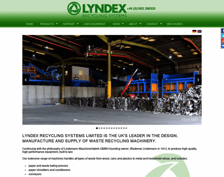 Lyndexrecycling.com thumbnail