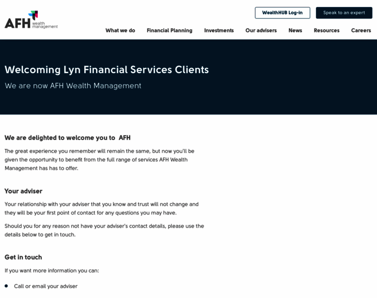 Lynfinancialservices.co.uk thumbnail