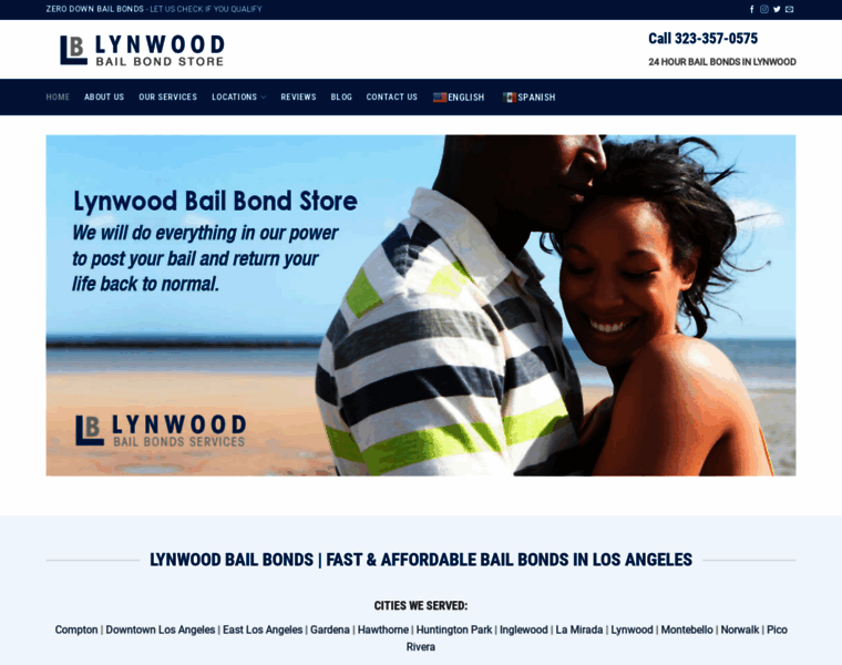 Lynwood-bailbonds.com thumbnail