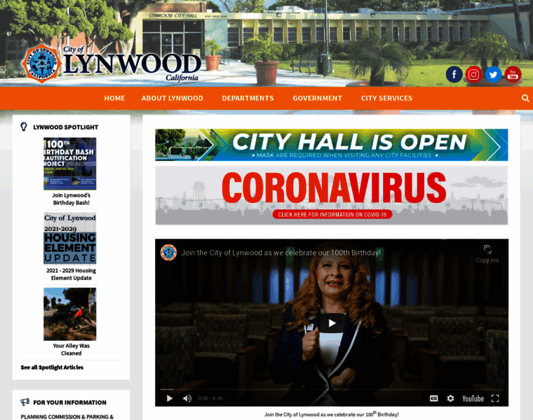 Lynwood.ca.us thumbnail