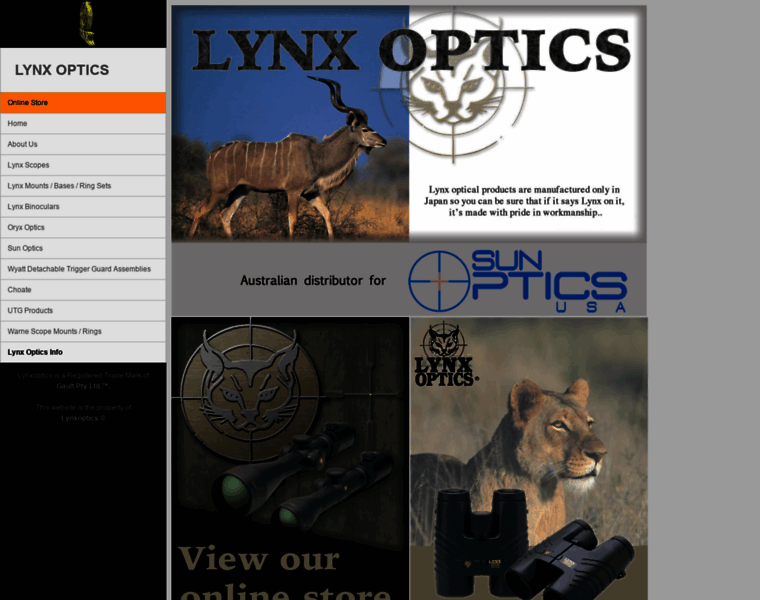 Lynxoptics.com.au thumbnail