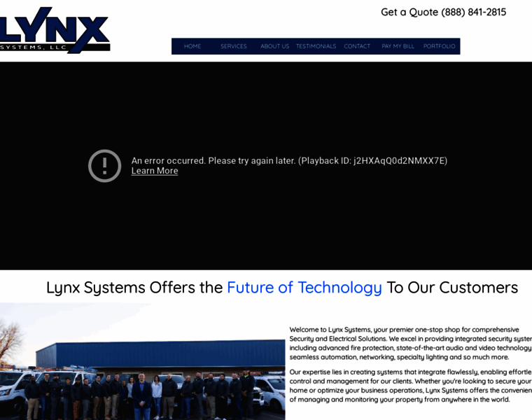 Lynxsystems.net thumbnail