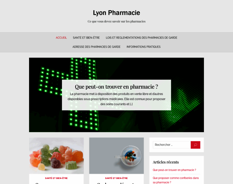 Lyon-pharmacie.com thumbnail