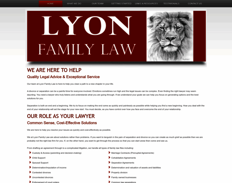 Lyonfamilylaw.ca thumbnail