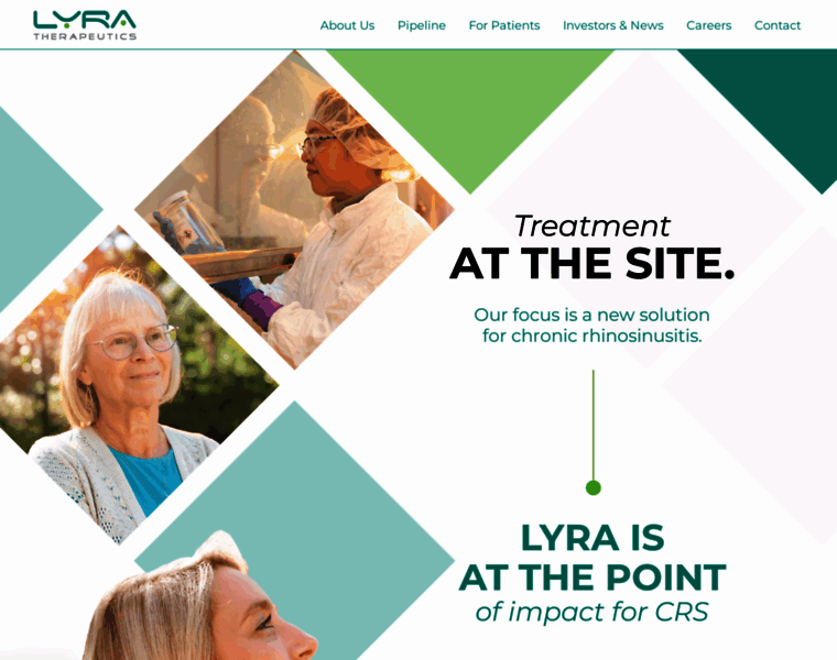 Lyratherapeutics.com thumbnail Lyratherapeutics.com thumbnail
