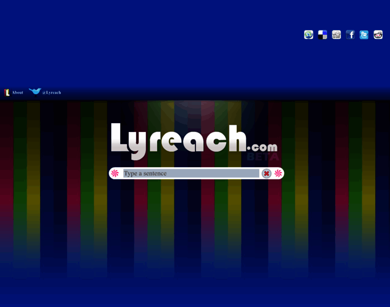 Lyreach.com thumbnail
