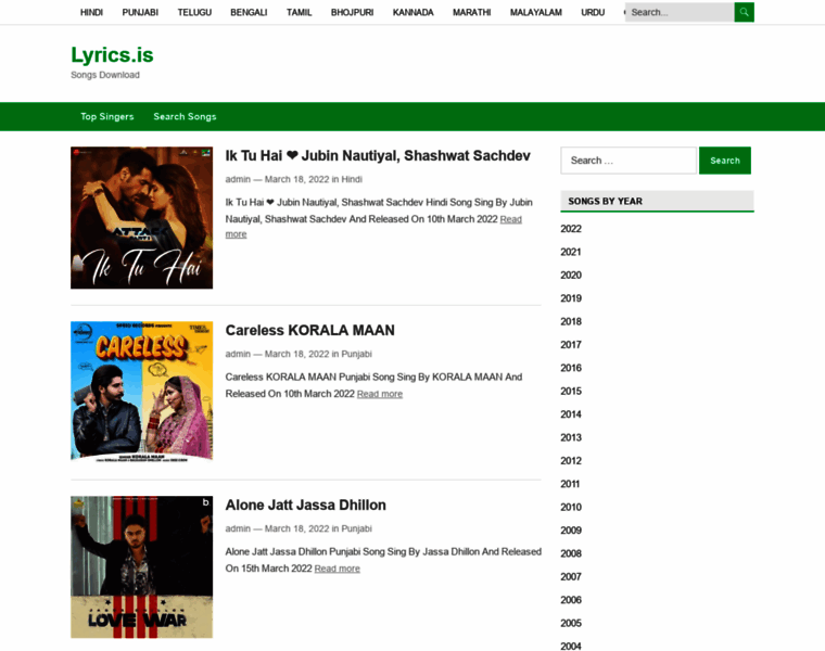 Lyrics.is thumbnail