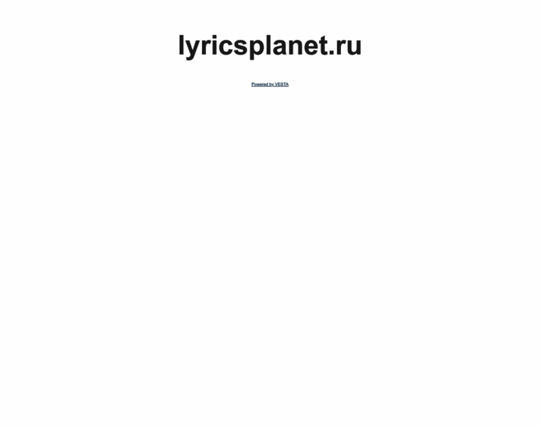 Lyricsplanet.ru thumbnail