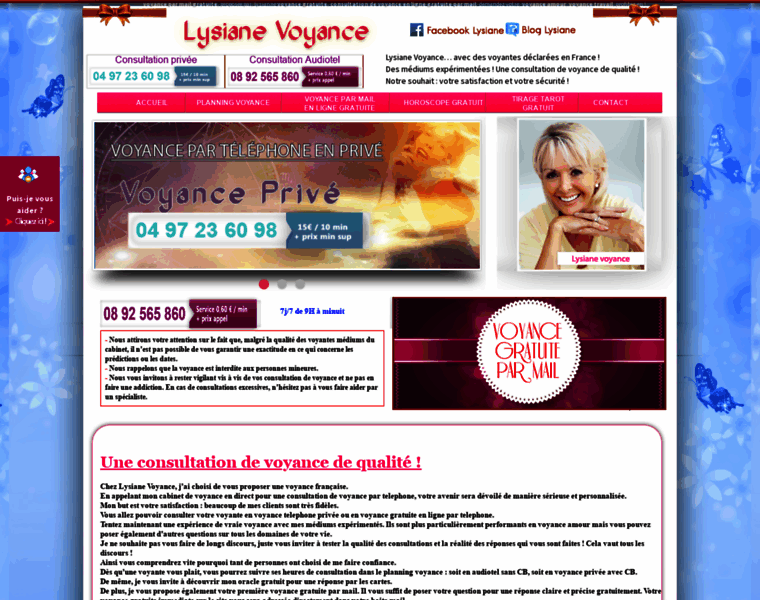 Lysiane-voyance.com thumbnail