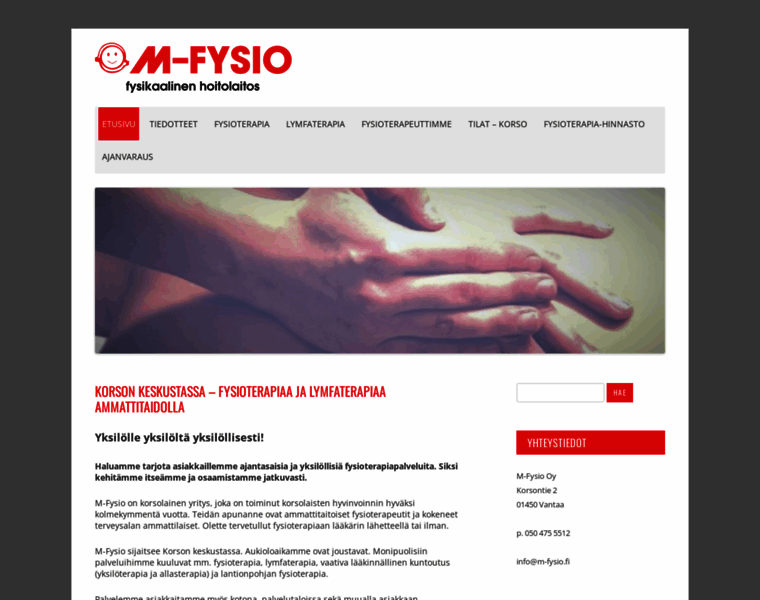 M-fysio.fi thumbnail