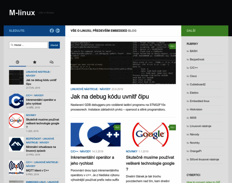 M-linux.cz thumbnail