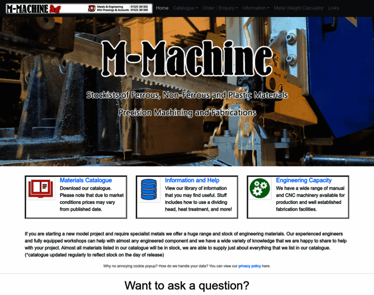 M-machine-metals.co.uk thumbnail