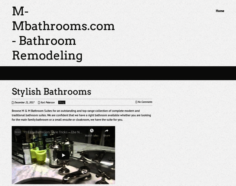 M-mbathrooms.com thumbnail