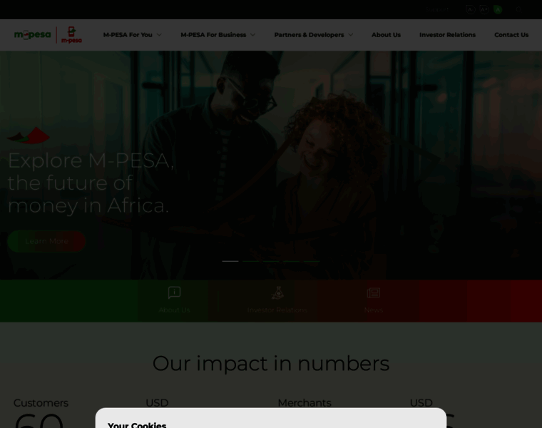 m-pesa.africa at WI. M-PESA Africa