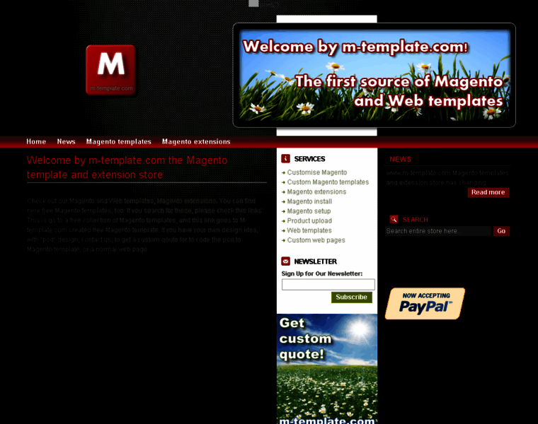 M-template.com thumbnail