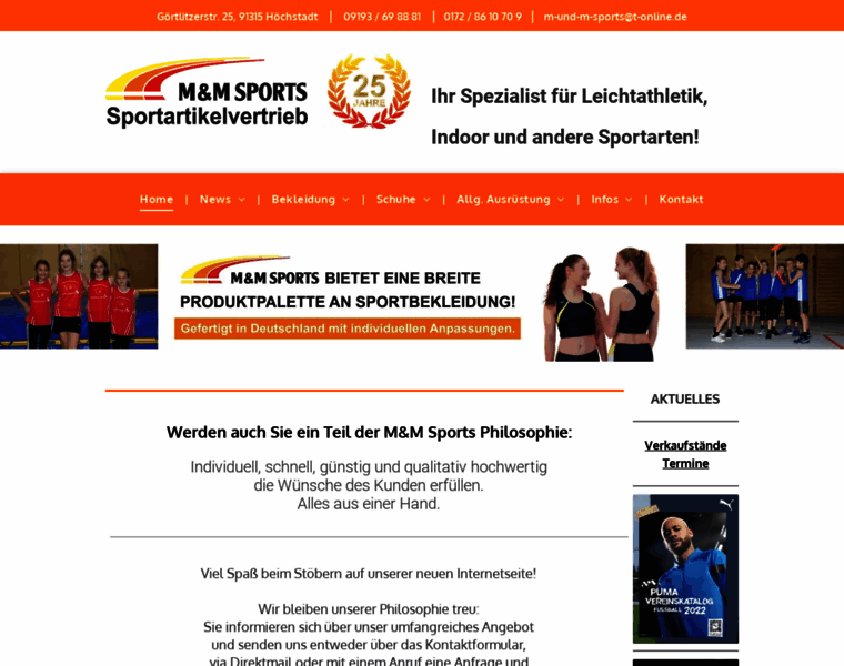 M-und-m-sports.de thumbnail