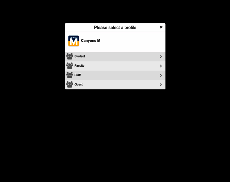 M.canyons.edu thumbnail