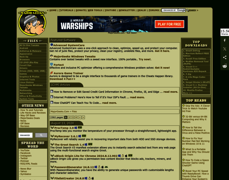 M.majorgeeks.com thumbnail M.majorgeeks.com thumbnail