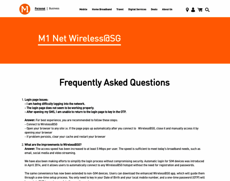 M1net.com.sg thumbnail