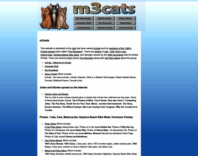 M3cats.com thumbnail