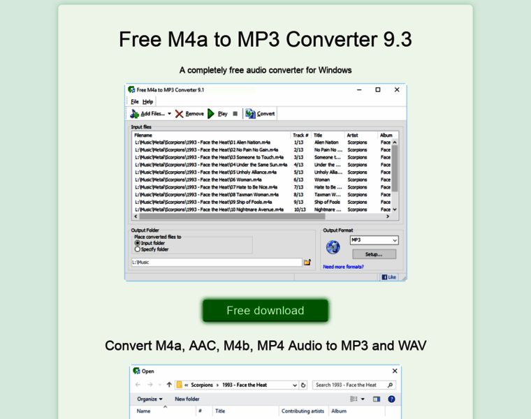 M4a-converter.com thumbnail
