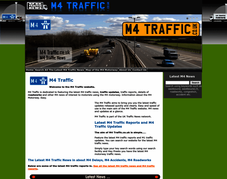M4traffic.co.uk thumbnail