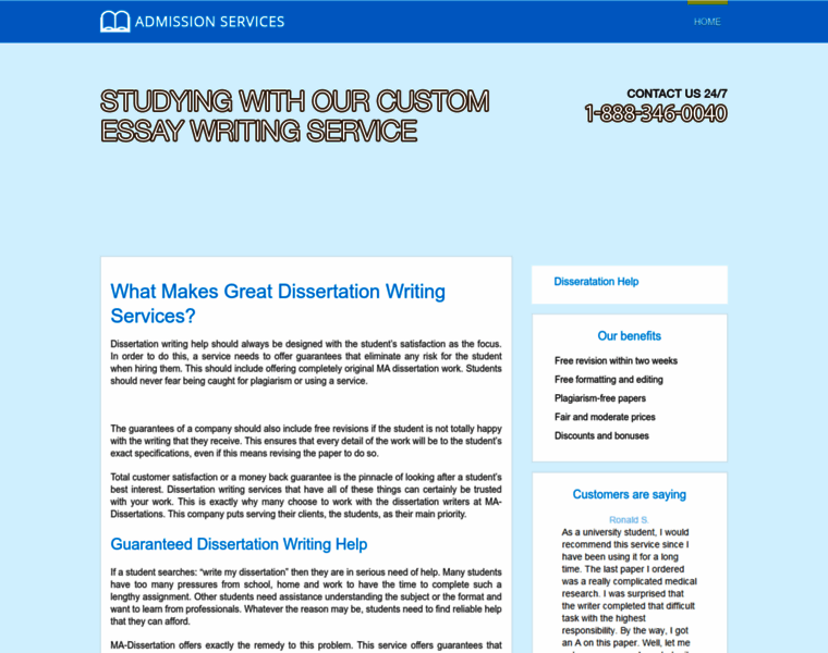 Ma-dissertations.org thumbnail
