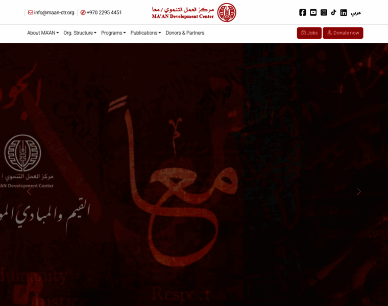 Maan-ctr.org thumbnail