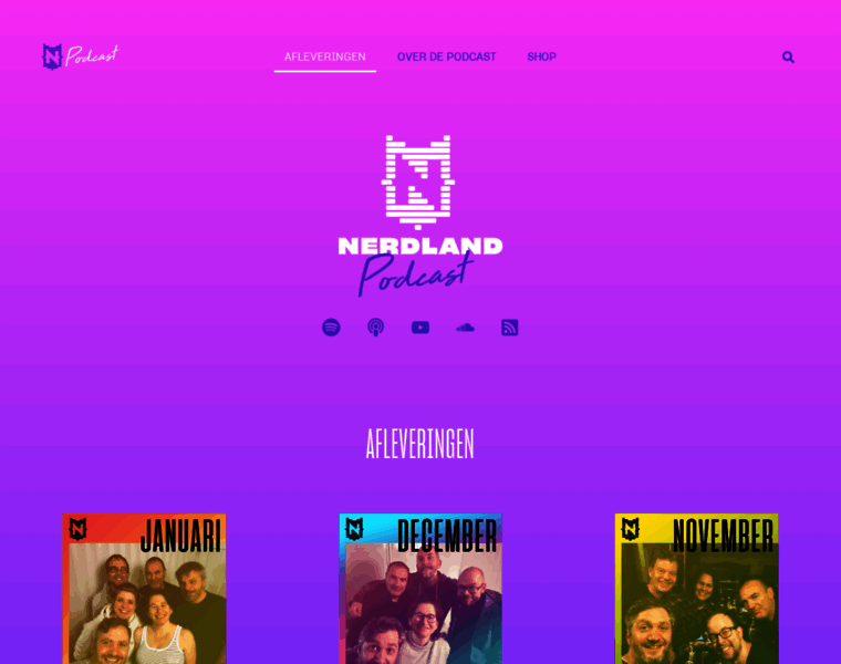 Maandoverzicht.nerdland.be thumbnail