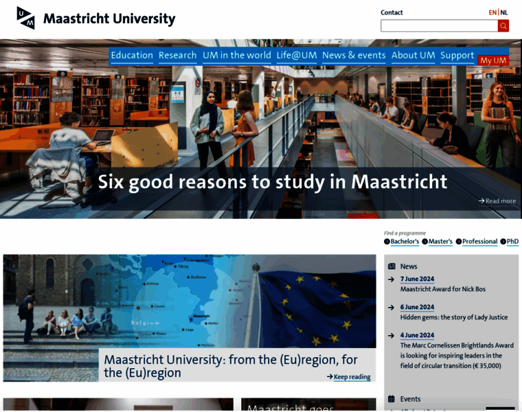 Maastrichtuniversity.nl thumbnail
