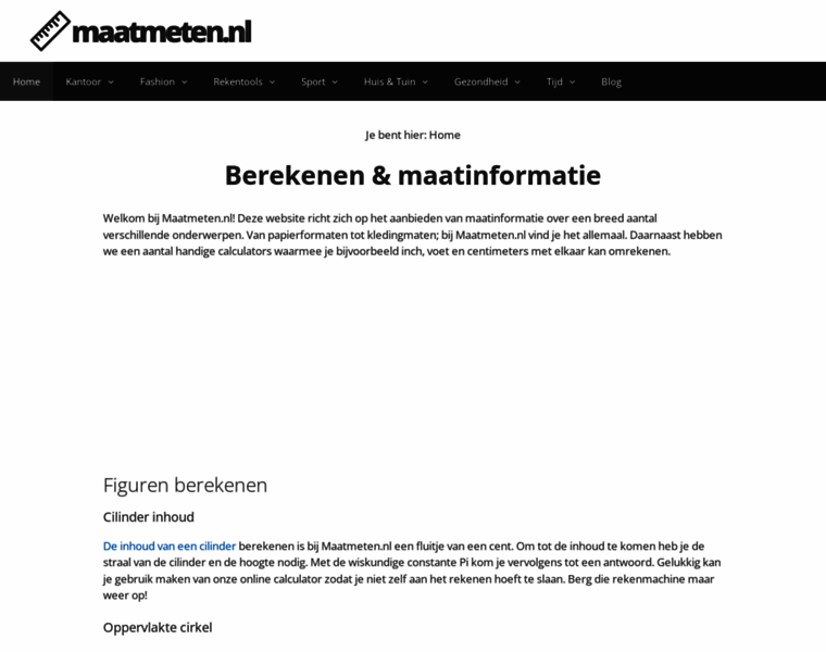 Maatmeten.nl thumbnail